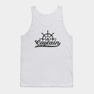 Captain Sailor Sailing Ship Tank Top